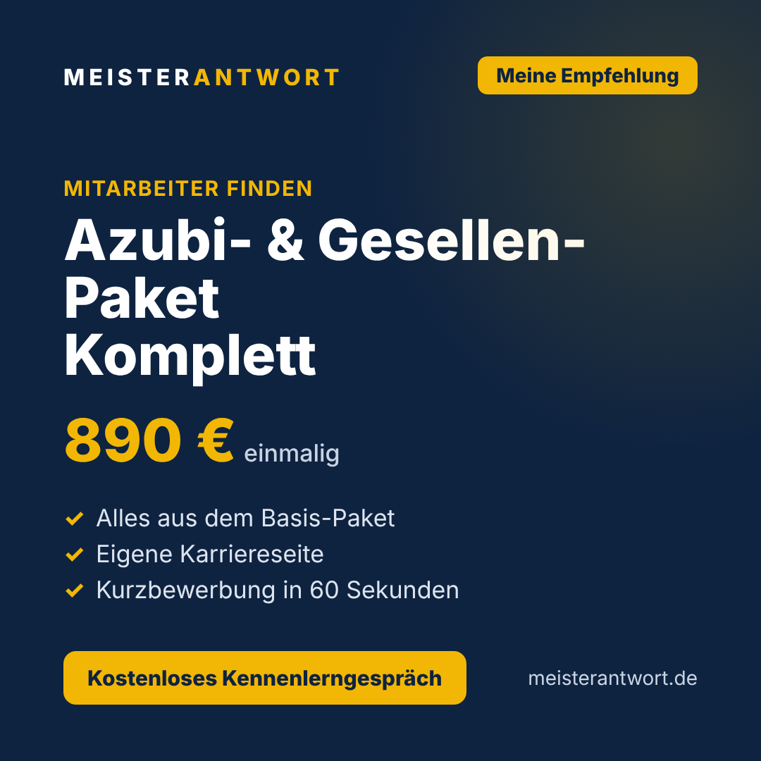 Azubi- & Gesellen-Paket Komplett