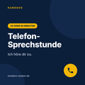 Telefon-Sprechstunde: Ich höre dir zu